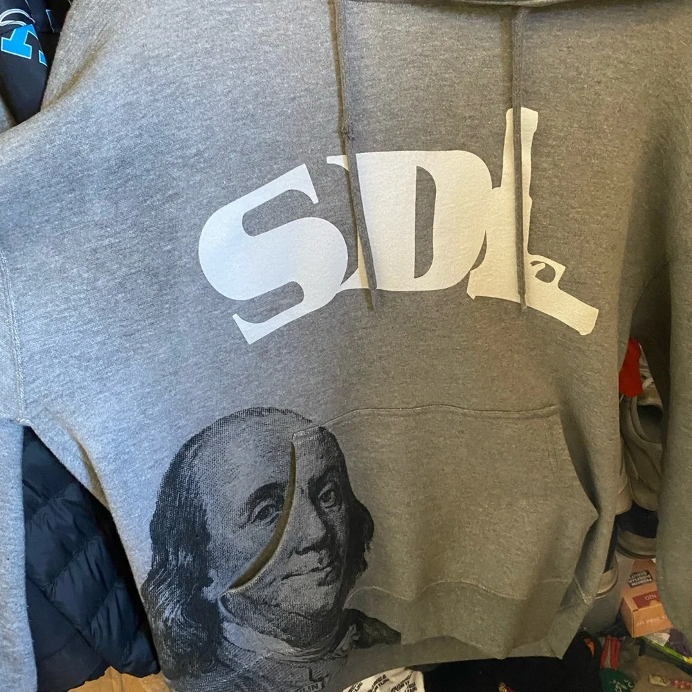 SkysDaLimit | Shirts | Sdl Gray Hoodie Skysdalimit | Poshmark